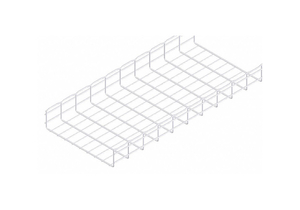 WIRE MESH CABLE TRAY 18X4IN 10 FT by Cablofil