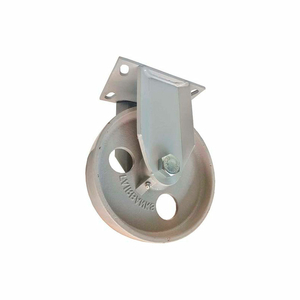 HEAVY-DUTY RIGID CASTER - SEMI-STEEL 8" DIA. - 2000 LB. CAPACITY by Fairbanks Scale HEAVY-DUTY RIGID CASTER - SEMI-STEEL 8" DIA. - 2000 LB. CAPACITY by Fairbanks Scale