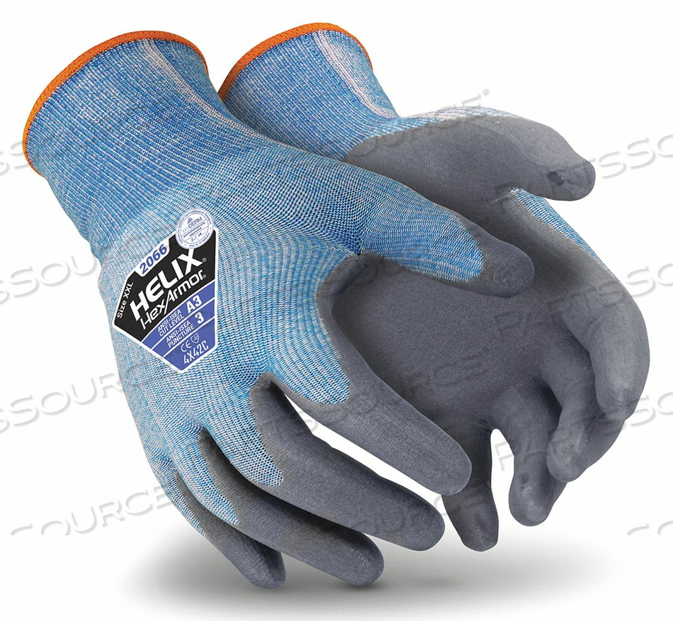 CUT-RESISTANT GLOVES 3XL/12 PR by HexArmor