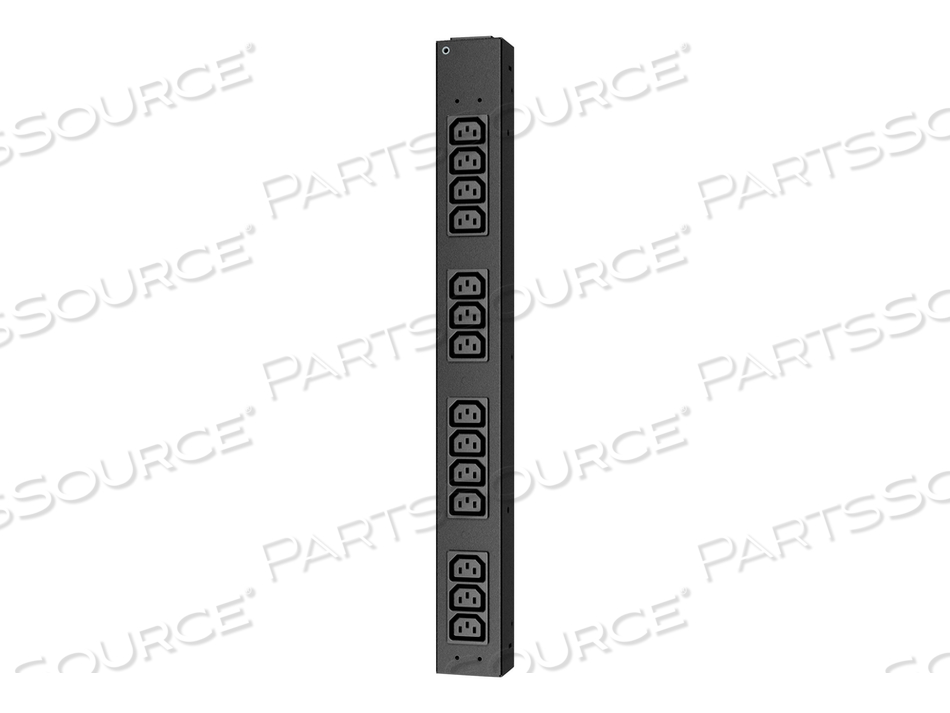 RACK PDU, BASIC, HALF HEIGHT, 100-240V/20A, 220-240V/16A, (14) C13 by APC / American Power Conversion