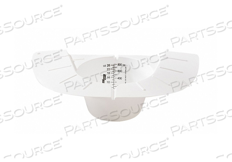 DELUXE COMMODE COLLECTOR PK100 by Medegen Medical Products