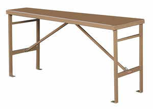 FIXED WORK TABLE STEEL 72-1/2 W 27-1/2 D by Knaack