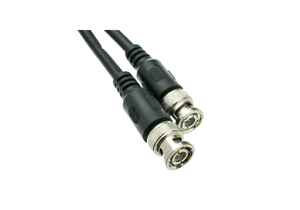 25FT RG-59U BNC MALE COAXIAL CABLE - BLACK by CableWholesale