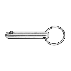 RING PIN DETENT 1/4X3 IN PK10 by Hubbell Power Systems