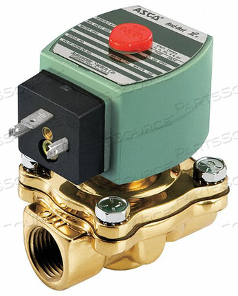 SOLENOID VALVE BRASS NC AIR INERT GAS by Red-Hat