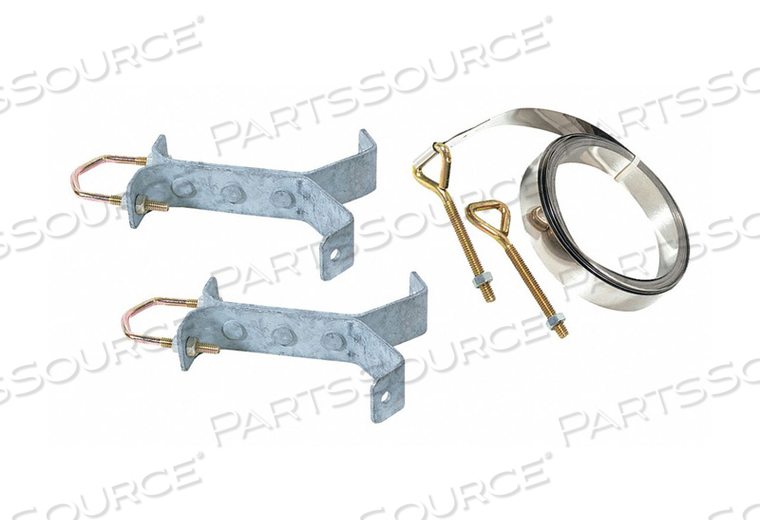 CHIMNEY MOUNT 1.75 DX1.75 HX5.75 W by Video Mount Products