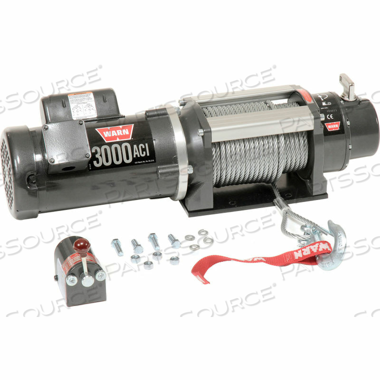 3000ACI 3000 LB. CAP. 120V AC POWERED UTILITY WINCH by Warn Industries, Inc. 3000ACI 3000 LB. CAP. 120V AC POWERED UTILITY WINCH by Warn Industries, Inc.