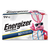 INDUSTRIAL LITHIUM 9V BATTERY, 9 V, 12/BOX by Energizer