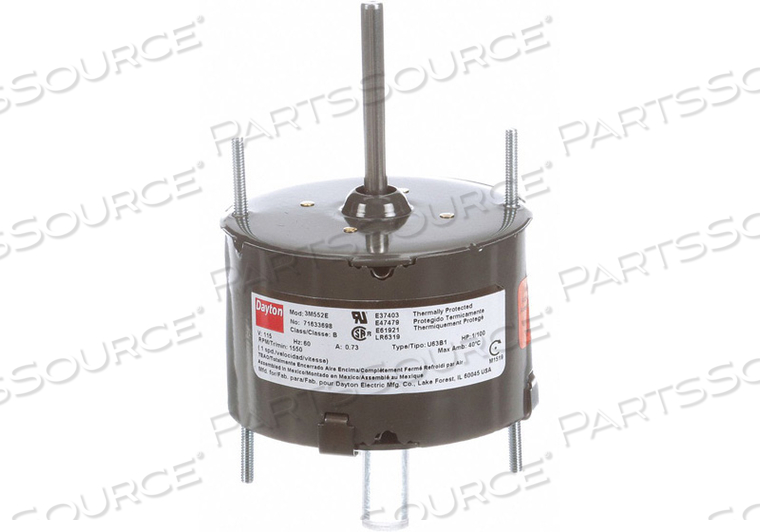 HVAC MOTOR 0.6A SLEEVE 2 IN L AUTO by DAYTON ELECTRIC MANUFACTURING CO HVAC MOTOR 0.6A SLEEVE 2 IN L AUTO by DAYTON ELECTRIC MANUFACTURING CO
