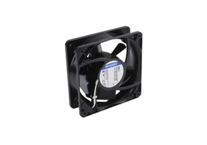 AXIAL FAN, 115 VAC, 18 W, 106 CFM FLOW, 3100 RPM, 51 DB SOUND, 38 MM X 119 MM X 119 MM by Newark / Element 14
