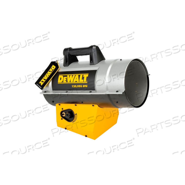 DEWALT PORTABLE FORCED AIR PROPANE HEATER 85K TO 125K BTU by Enerco DEWALT PORTABLE FORCED AIR PROPANE HEATER 85K TO 125K BTU by Enerco
