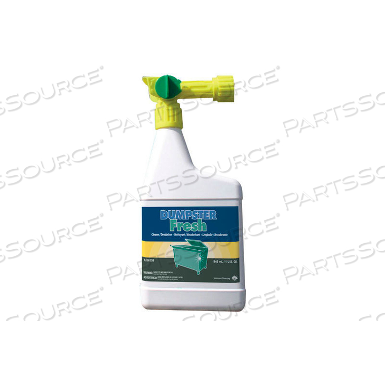 SUMA DUMPSTER FRESH FLORAL, 32 OZ. SPRAY 4/CASE by United Stationers Supply