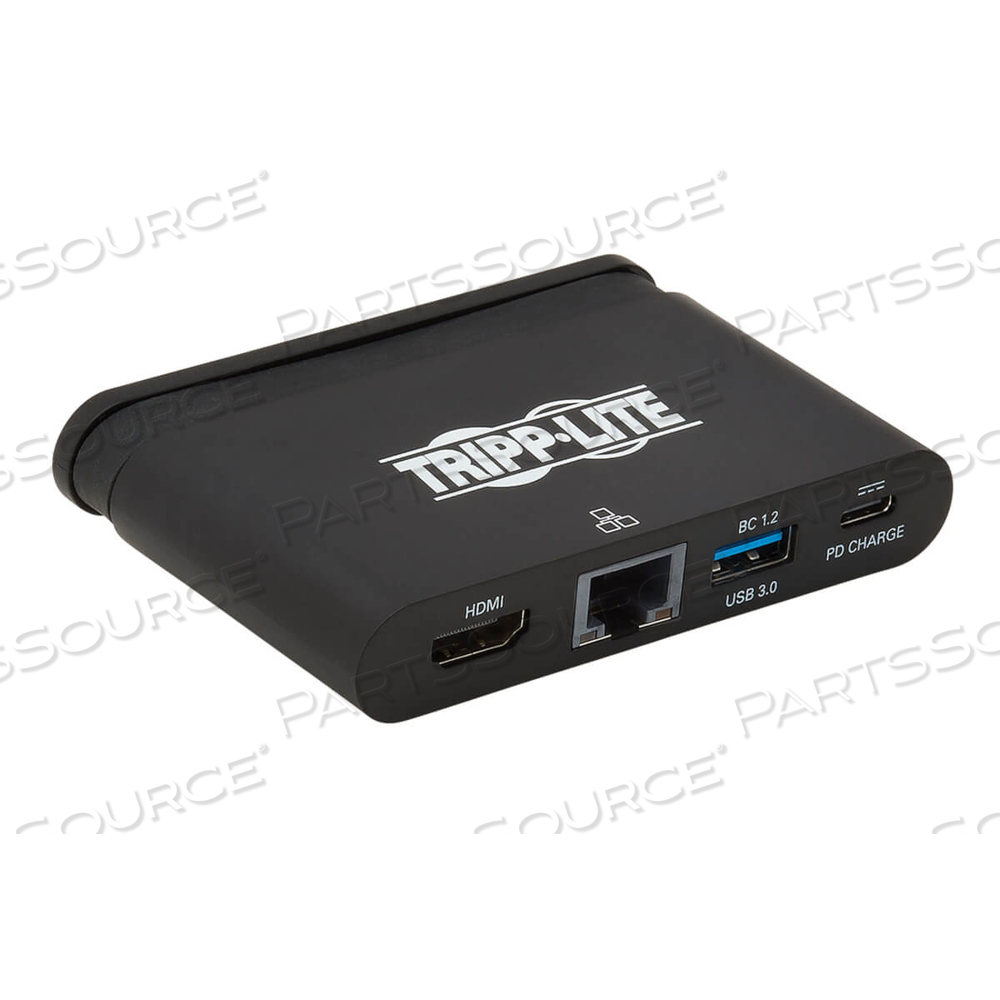 USB C DOCKING STATION ADAPTER 4K HDMI GBE USB-A HUB PD CHARGING by Tripp Lite