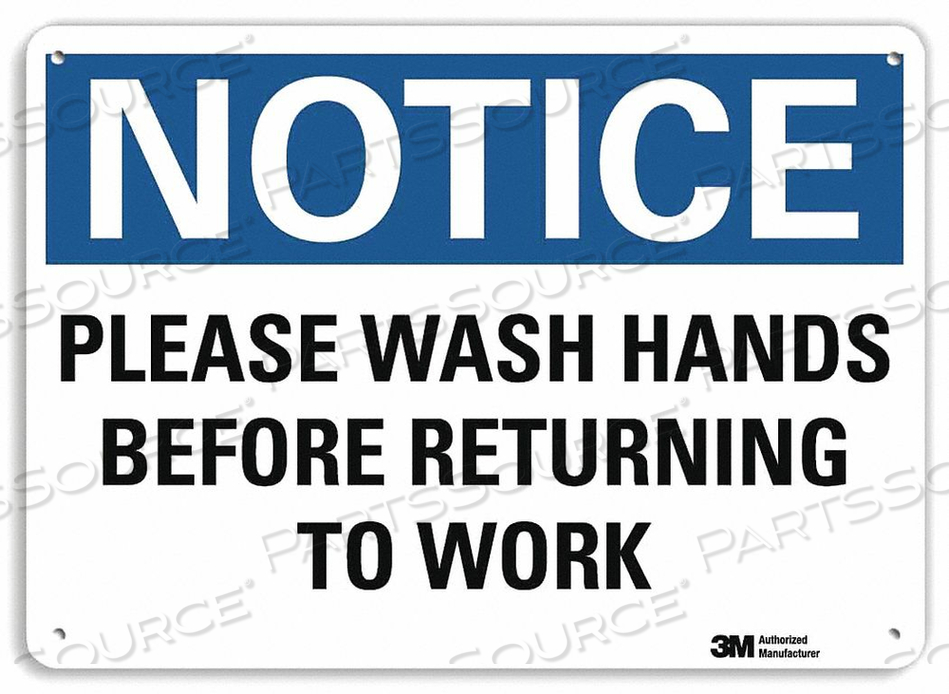 NOTICE SIGN RECYCLDREFLECALUM 10INWX7INH by Lyle Signs Inc. NOTICE SIGN RECYCLDREFLECALUM 10INWX7INH by Lyle Signs Inc.