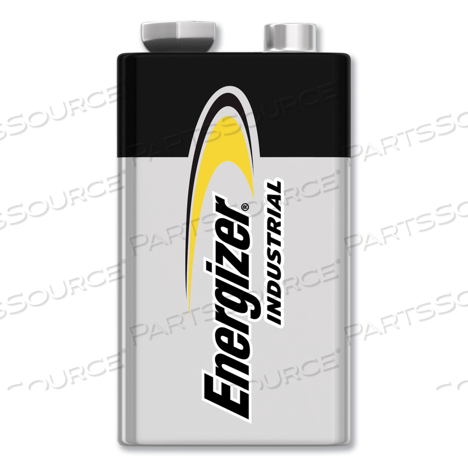 BATTERY, INDUSTRIAL, 9V, ALKALINE, 9V, 600 MAH by Energizer