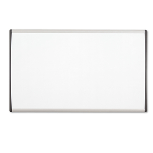 MAGNETIC DRY-ERASE BOARD, STEEL, 18 X 30, WHITE SURFACE, SILVER ALUMINUM FRAME by Quartet