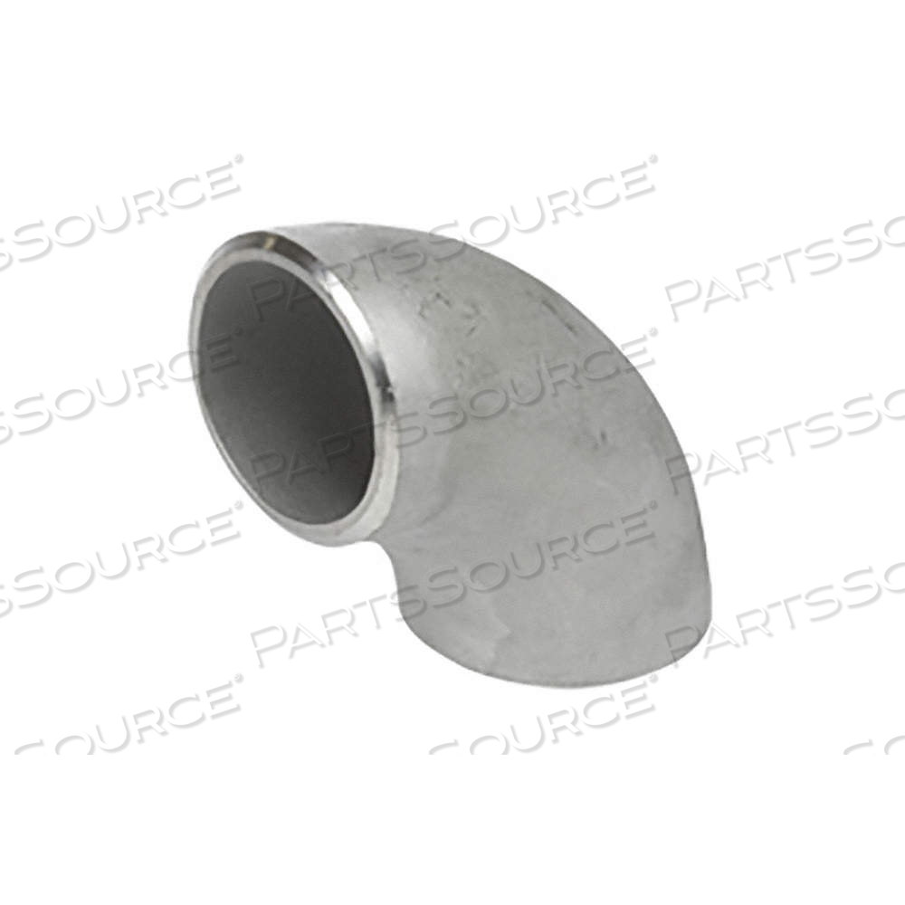 90° LONG RADIUS ELBOW, 316 STAINLESS STEEL, 1 IN X 1 IN FITTING PIPE SIZE by Approved Vendor 90° LONG RADIUS ELBOW, 316 STAINLESS STEEL, 1 IN X 1 IN FITTING PIPE SIZE by Approved Vendor