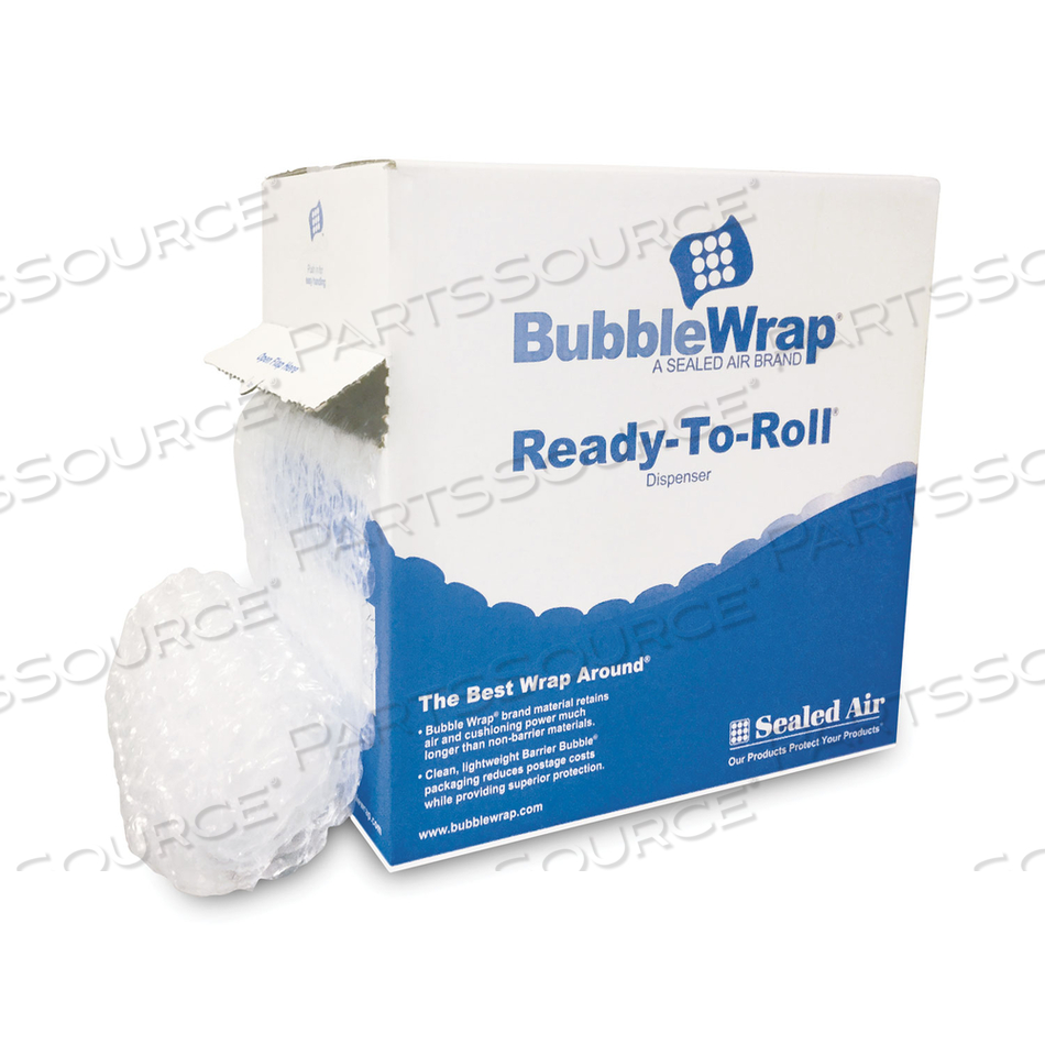 BUBBLE WRAP CUSHION BUBBLE ROLL, 1/2" THICK, 12" X 65FT 