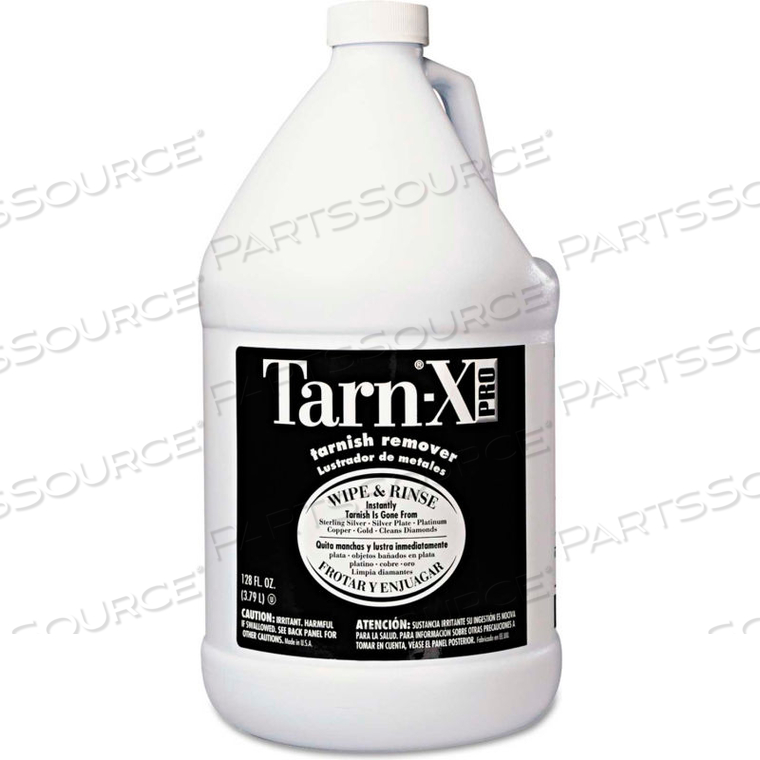 PRO TARNISH REMOVER, GALLON BOTTLE, 4 BOTTLES - TX4PRO by Tarn-X