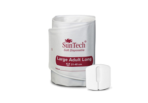 DISPOSABLE SINGLE PATIENT USE BP CUFF, LARGE ADULT LONG (31-40 CM) by SunTech Medical
