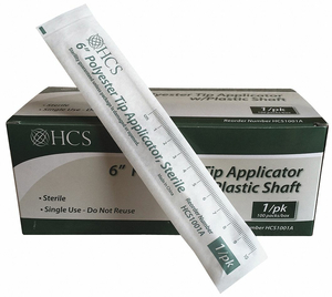 SWABSTICKS PLASTIC 6 IN.L PK1000 by HCS