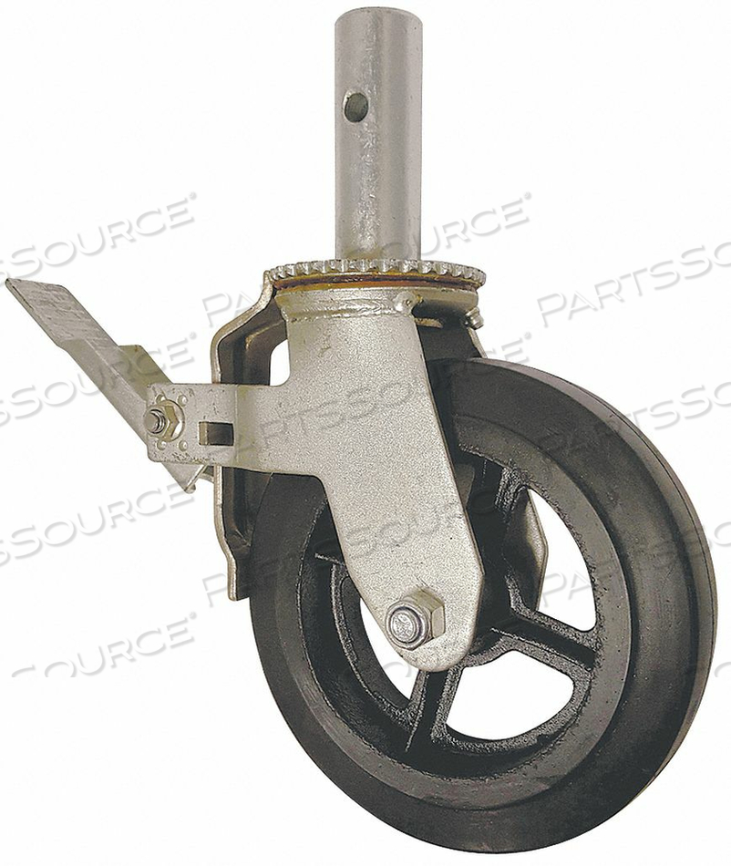 TOTAL-LOCK BOLT-IN ROUND STEM CASTER by Payson Casters TOTAL-LOCK BOLT-IN ROUND STEM CASTER by Payson Casters