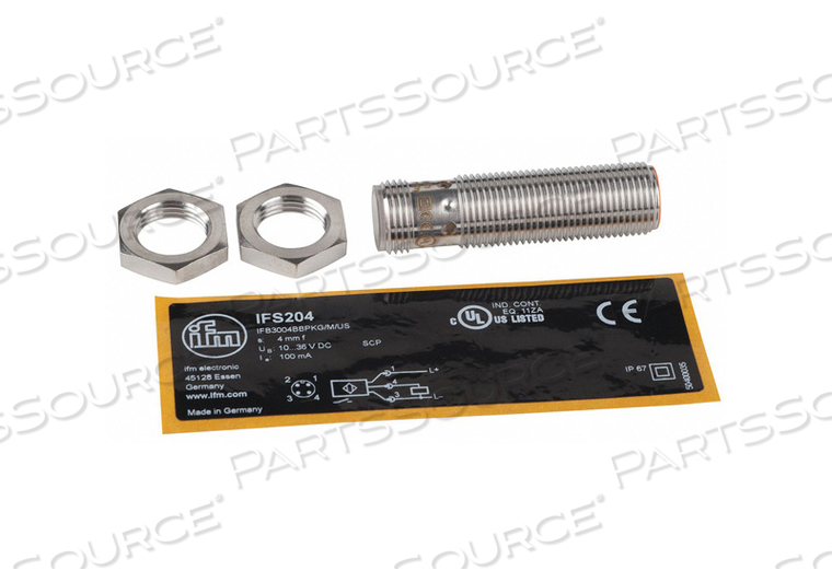 PROXIMITY SENSOR INDUCTIVE 4MM PNP NO by IFM Efector