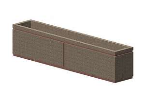 SECURITY PLANTER 30 IN H by Petersen Manufacturing Co. Inc.