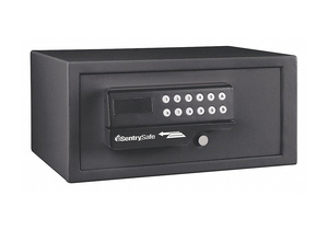 SECURITY SAFE 0.4 CU FT. 20LB. BLACK by SentrySafe SECURITY SAFE 0.4 CU FT. 20LB. BLACK by SentrySafe