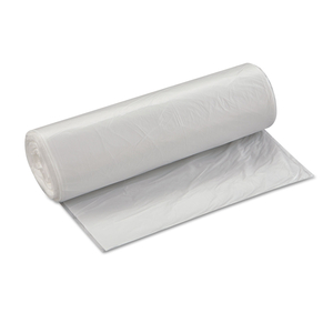 HIGH-DENSITY COMMERCIAL CAN LINERS VALUE PACK, 60 GAL, 12 MICRONS, 38" X 58", CLEAR, 25 BAGS/ROLL, 8 ROLLS/CARTON by Inteplast Group HIGH-DENSITY COMMERCIAL CAN LINERS VALUE PACK, 60 GAL, 12 MICRONS, 38" X 58", CLEAR, 25 BAGS/ROLL, 8 ROLLS/CARTON by Inteplast Group
