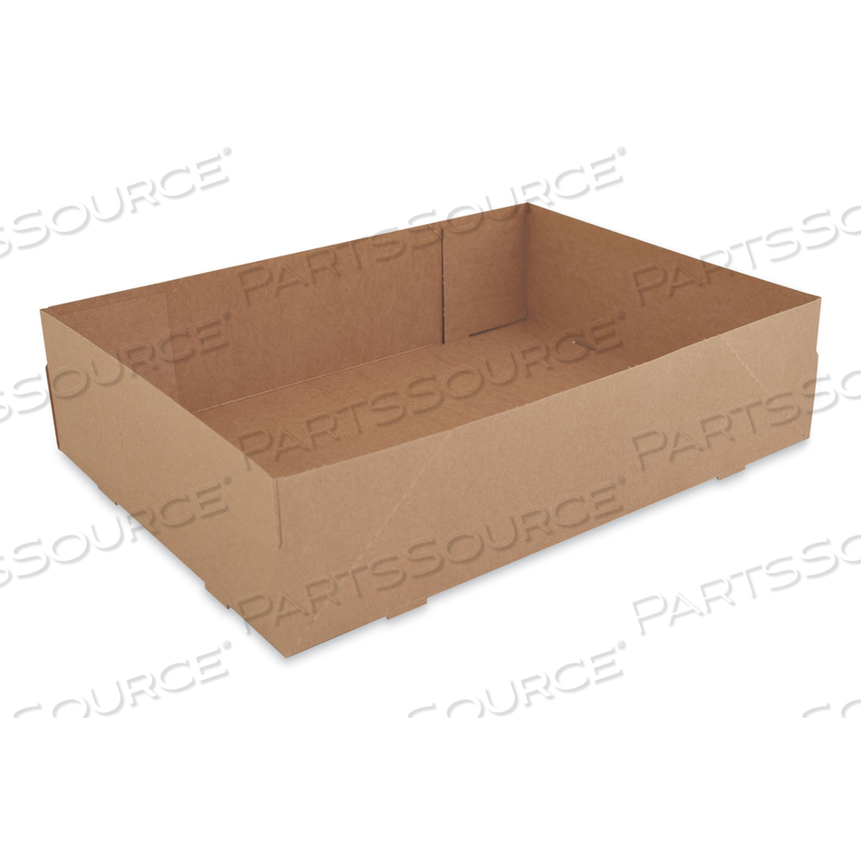 KRAFT DONUT TRAYS, 13.5 X 9.88 X 3.38, BROWN, PAPER by SCT