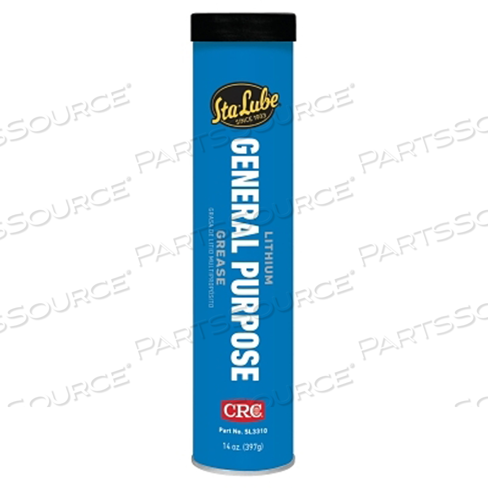 LITHIUM GENERAL PURPOSE GREASE, 14 OZ, CARTRIDGE by Sta-Lube