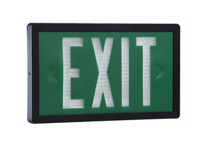 SELF-LUMINOUS EXIT SIGN 20 YR. 1 FACE by Isolite