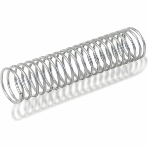 COMPRESSION SPRING - 1.12 O.D. X 0.105 WIRE DIA. - MBHD - ZINC - USA - PKG OF 10 - GARDNER by Gardner Spring