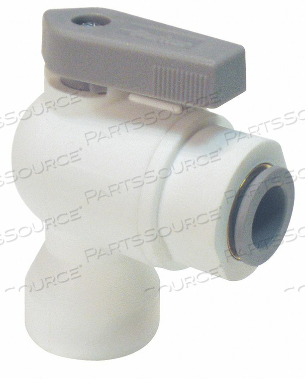 NYLON BALL VALVE PUSH X FNPT 3/8 IN by Parker Hannifin Corporation NYLON BALL VALVE PUSH X FNPT 3/8 IN by Parker Hannifin Corporation