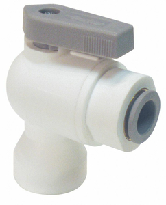 NYLON BALL VALVE PUSH X FNPT 3/8 IN by Parker Hannifin Corporation NYLON BALL VALVE PUSH X FNPT 3/8 IN by Parker Hannifin Corporation