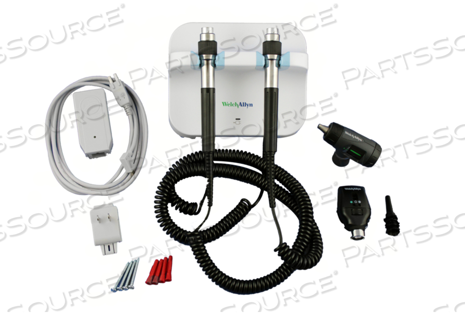 GREEN SERIES 777 INTEGRATED WALL SYSTEM WITH PANOPTIC PLUS LED OPHTHALMOSCOPE by Welch Allyn Inc.