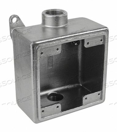WEATHERPROOF BOX 2GANG 2.67 X6.3 X4.67 by Calbrite WEATHERPROOF BOX 2GANG 2.67 X6.3 X4.67 by Calbrite