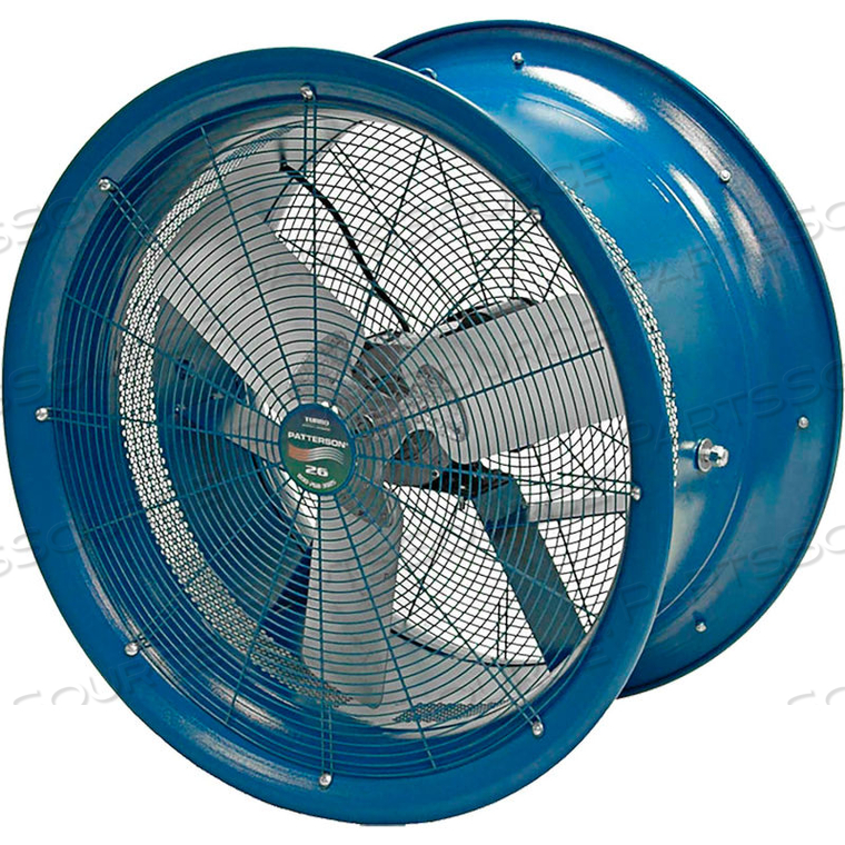 HIGH VELOCITY FAN, 26", 115V, 1 PH W/ YOKE MOUNT by Patterson Fan Company, Inc. HIGH VELOCITY FAN, 26", 115V, 1 PH W/ YOKE MOUNT by Patterson Fan Company, Inc.