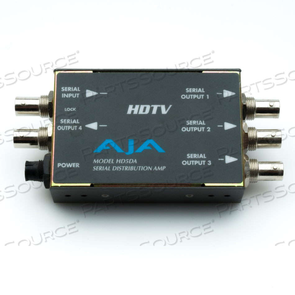 AJA 1X4 HDSDI DISTRIBUTION AMPLIFIER, HD5DA W/ PS DWP-U by STERIS Corporation