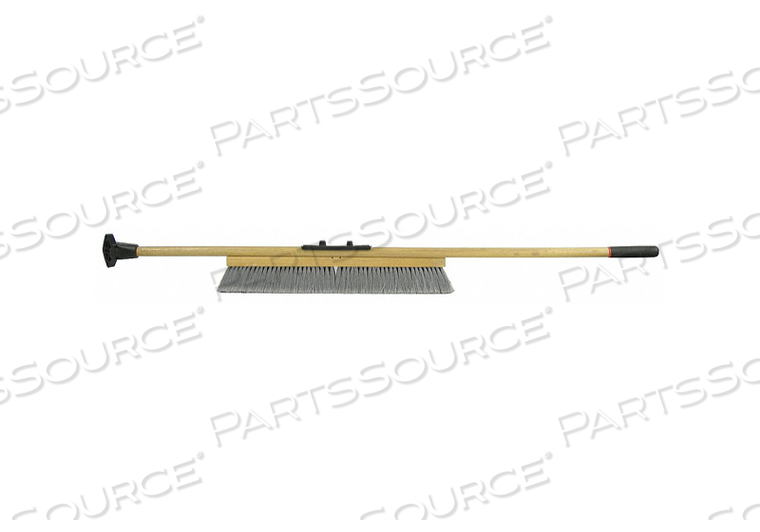 PUSH BROOM HEAD AND HANDLE 24 GRAY by Tough Guy
