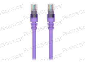 6FT CAT5E SNAGLESS PATCH CABLE, UTP, PURPLE PVC JACKET, 24AWG, T568B, 50 MICRON, by Belkin