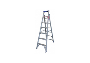 DUAL PURPOSE LADDER 7 FT H ALUMINUM by Tivoli