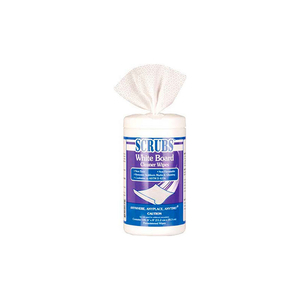 WHITE BOARD CLEANER WIPES, 120 WIPES/CAN, 6 CANS - 90891 by Dymon