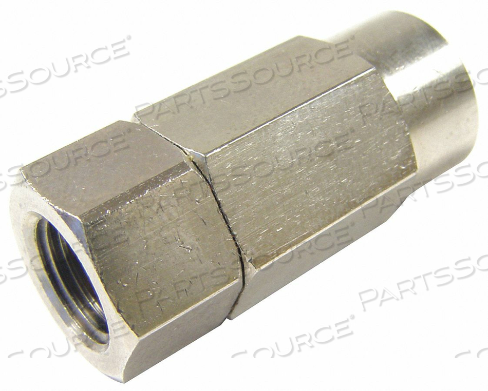 INLINE CHECK VALVE BRASS 1/8 FNPT by Pneumadyne