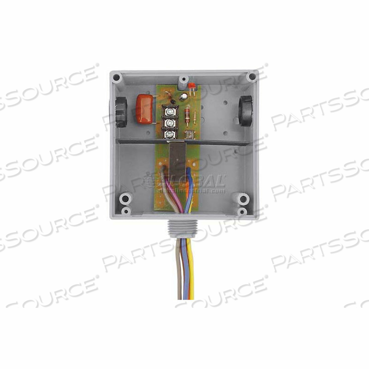 T STYLE RELAY, ENCLOSED, HI/LOW SEP. 10A, DPDT, 24VAC/DC/120VAC by RIB T STYLE RELAY, ENCLOSED, HI/LOW SEP. 10A, DPDT, 24VAC/DC/120VAC by RIB