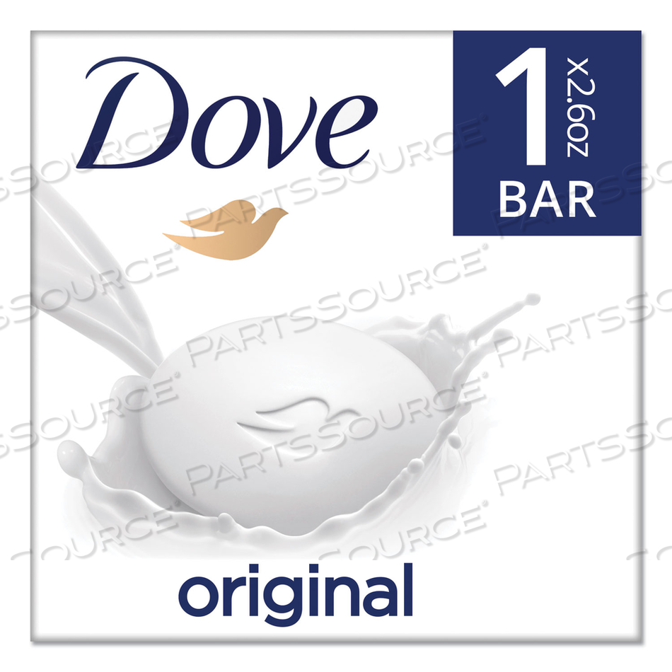 WHITE BEAUTY BAR, LIGHT SCENT, 2.6 OZ by Dove WHITE BEAUTY BAR, LIGHT SCENT, 2.6 OZ by Dove