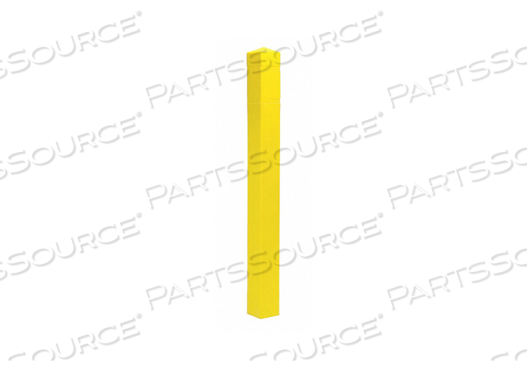 POST SLEEVE 4-1/2X4-1/2 IN 55IN H YELLOW by Post Guard