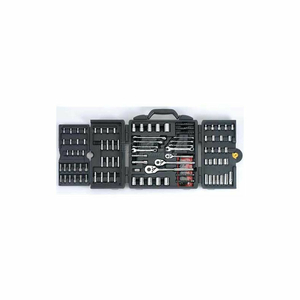 1/4", 3/8" & 1/2" DRIVE 170 PIECE MECHANIC'S TOOL SET by Stanley