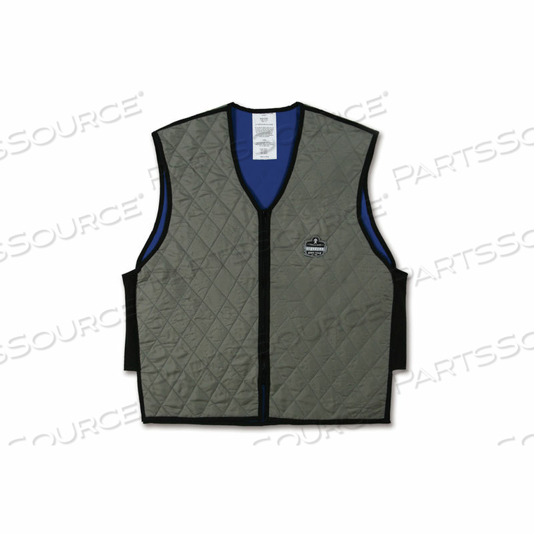 6665 EVAPORATIVE COOLING VEST, GRAY, 3XL by Ergodyne
